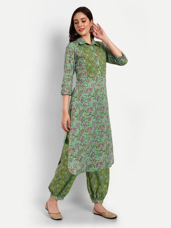 Floral_Print_Straight_Cotton_Ethnic_Wear_Kurta,_Palazzo_Set_for_women