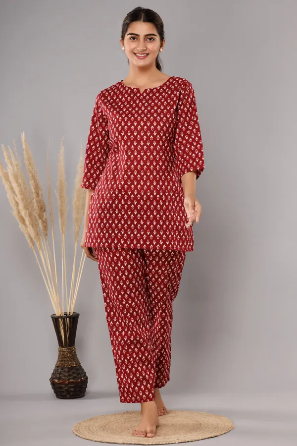 Maroon_Night_Suit_Set_|_Printed_Night_Suit_for_Women