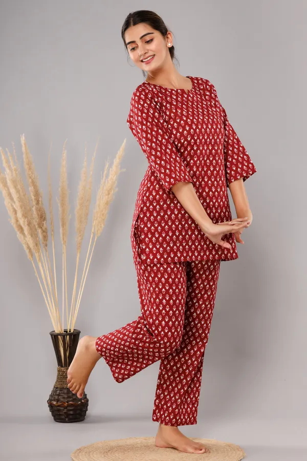 Maroon_Night_Suit_Set_|_Printed_Night_Suit_for_Women