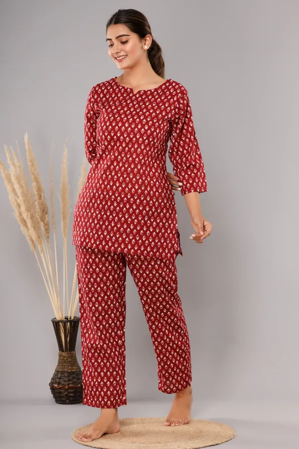 Maroon_Night_Suit_Set_|_Printed_Night_Suit_for_Women
