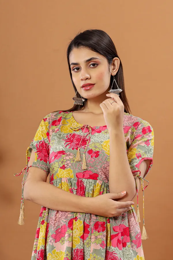 Cotton_Printed_Trendy_Western_Multicolor_Dress