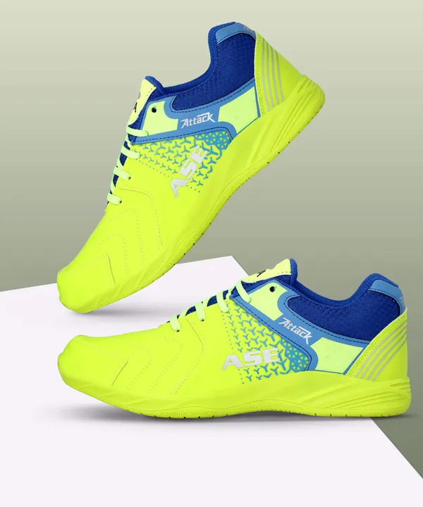Parrot_PU_Badminton_Shoes