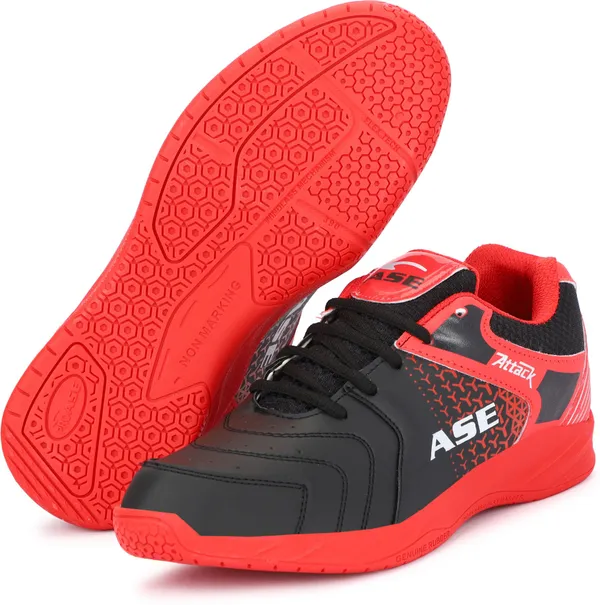 Red_PU_Lightweight_and_Durable_Badminton_Shoes