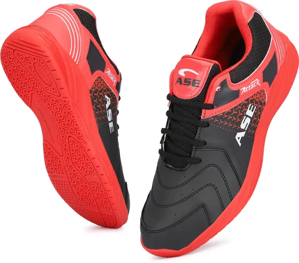 Red_PU_Lightweight_and_Durable_Badminton_Shoes