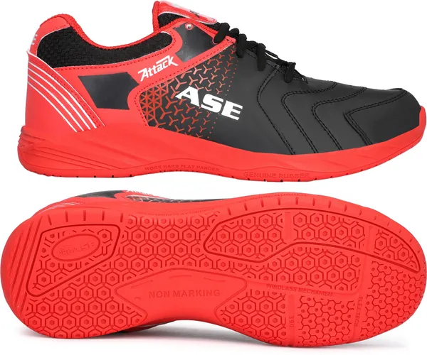 Red_PU_Lightweight_and_Durable_Badminton_Shoes