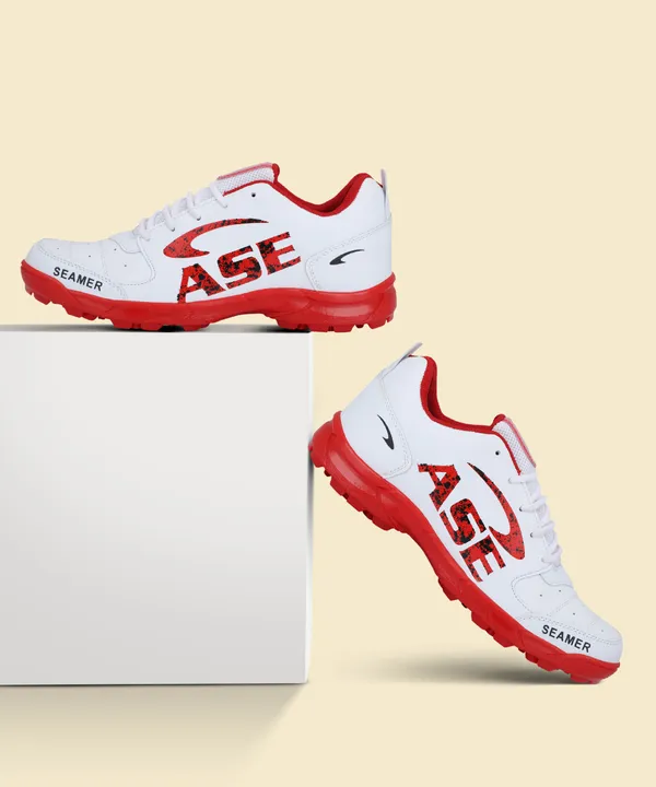 ASE_Mens__Red_Synthetic_Leather_Professional_Cricket_Shoes_CRT005-RED-11