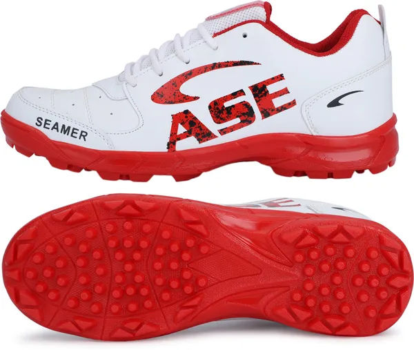 ASE_Mens__Red_Synthetic_Leather_Professional_Cricket_Shoes_CRT005-RED-11
