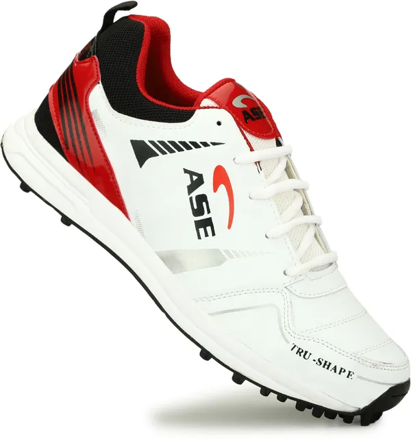 Red_Synthetic_Leather_Professional_Cricket_Shoes