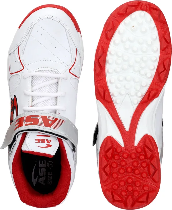 ASE_Mens__Red_Professional_Cricket_Shoes_(Light_Weight_|_Economical_|_Durable)_CRT009_RED_11