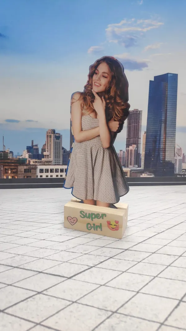 Multicolor_Photo_Cut_Out_With_Natural_Wood_Stand