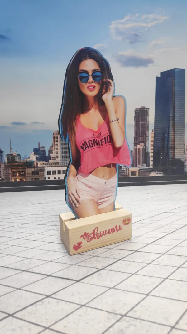 Multicolor_Photo_Cut_Out_With_Natural_Wood_Stand