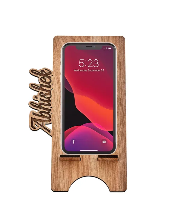 Brown_Customized_Wooden_Mobile_Stand