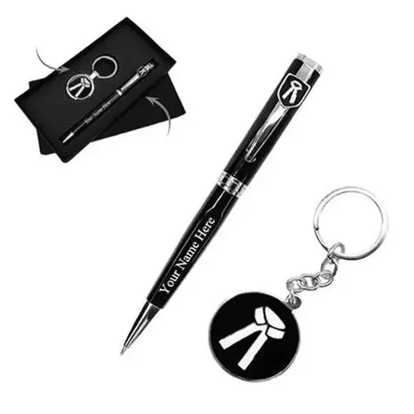 Advocate_Personalized_Matt_Black_Ball_Pen_&_Keychain_With_Your_Name_Engraved_For_Advocate_(Pack_Of_1)