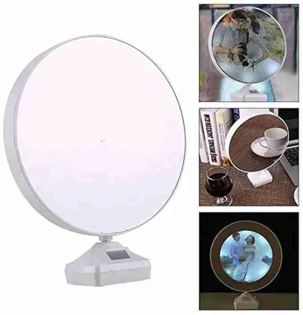 Plastic_Round_Magic_Mirror_Tabletop_Customized_Photo_Frame_(White)_