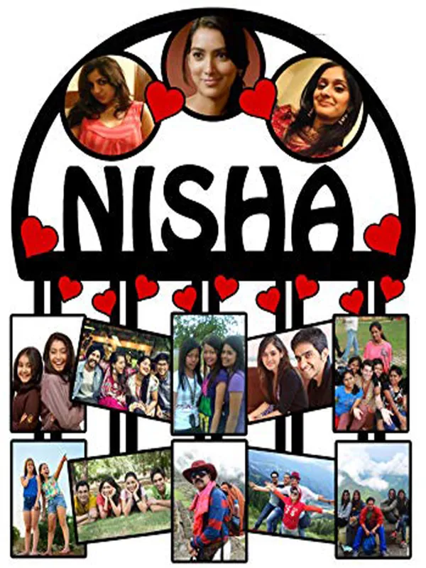 Multicolor_Customized_13_Photos_&_Name_Wood_Cutout_Collage_Photo_Frame