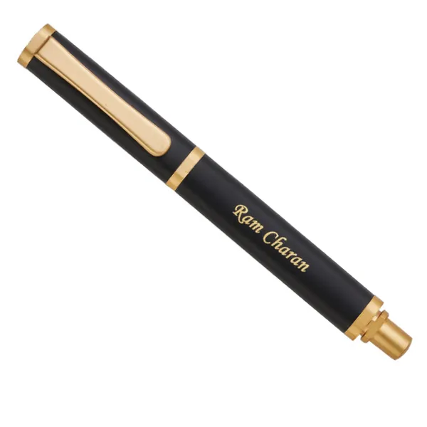 Tube_Matt_Black_Roller_With_Name_Engraved