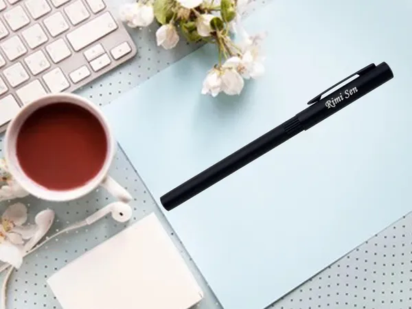 Matt_Black_Magnetic_Roller_Pen_With_Name_Engraved_