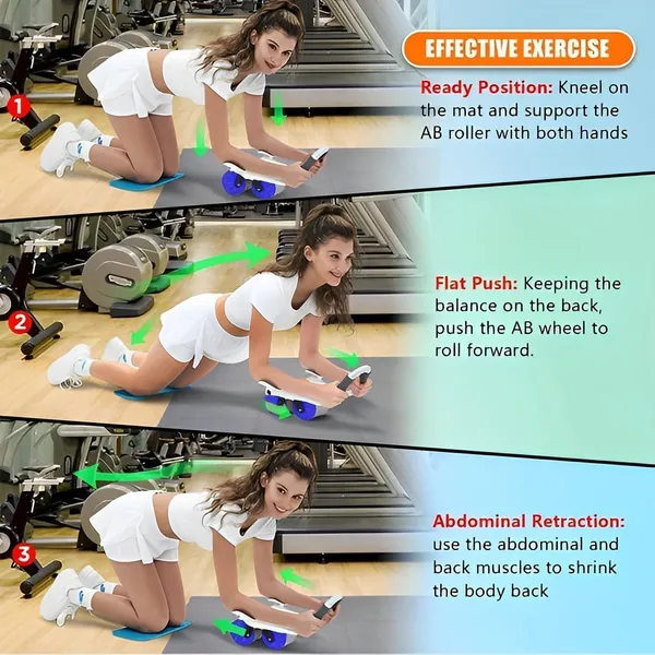 Ab_Roller_Abs_Workout_Abdominal_Exercise_Rollers_Automatic_Rebound_Abdominal_Wheel_Fitness_Roller_Exercise_Wheel_Workout_Trainer_Gym_Home_Fitness_Equipment_Roller_Arms_Back_For_Men,Women