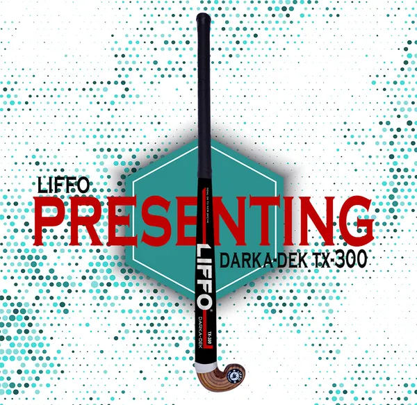 Liffo®_Fiber_Coated_Wooden_Hockey_Stick_(_TX-300)_DARKA-DEK