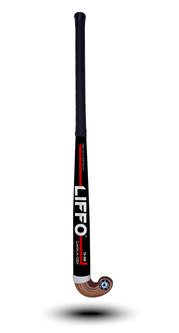 Liffo®_Fiber_Coated_Wooden_Hockey_Stick_(_TX-300)_DARKA-DEK