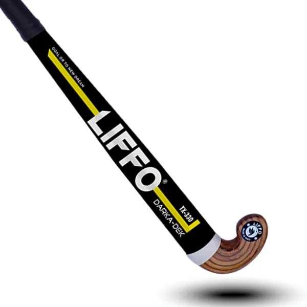 Liffo®_Fiber_Coated_Wooden_Hockey_Stick_(_TX-330)_DARKA-DEK