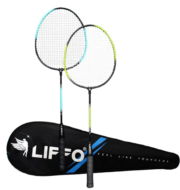 Blue/Green_Badminton_Racquet_Aluminium_with_Full-Cover_Set_2Pcs_(Blue-Green)_(Winner-Jrney)