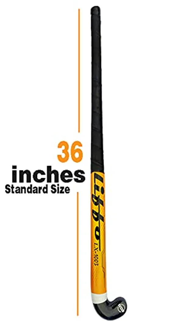 Yellow_LX-1003_Hockey_Sticks_For_Men_And_Women_Practice_And_Beginner_Level_With_1_Ball_And_1_Cover_(L-36_Inc)_Yellow