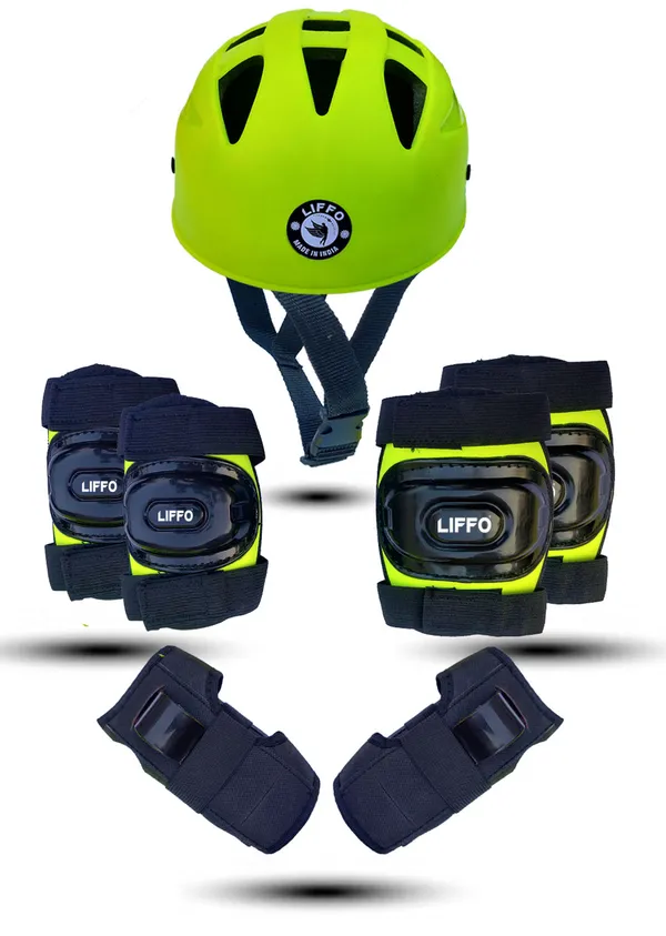 Green_Protective_Skating_Guard_Kit_For_Skating,_Cycling,_Running_For_Kids,Boys,Girls_(6-18_years)_(Green)