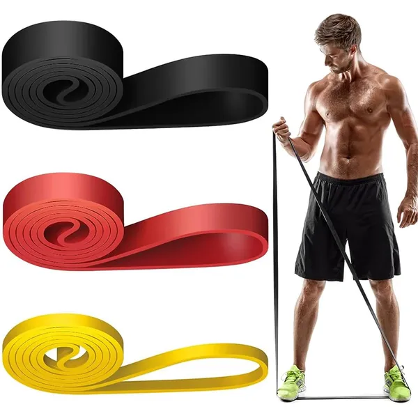 Liffo®_Resistance_Band_Kit_for_Workout_for_Men_and_Women,_7-60kg_Resistance_and_Pull_up_Band_for_Chin_Ups,_Durable_TPE_Loop_Bands_Toning_Bands_for_Home_Gym_Fitness,_Gym_Equipment_(Multicolor)_1Pcs