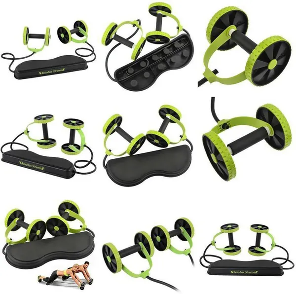 Liffo®_Revolex_Xtreme_ABs_Roller_for_Abdominal_Training/Total_Body_Workout_Back_Exercise_Fat_Loss_Home_Gym_Equipment_Fitness_Body_Toner_for_Men_and_Women_Heavy_Duty
