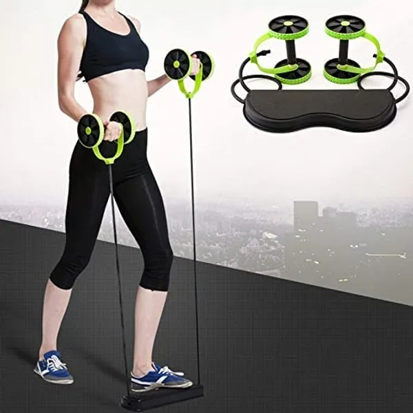 Liffo®_Revolex_Xtreme_ABs_Roller_for_Abdominal_Training/Total_Body_Workout_Back_Exercise_Fat_Loss_Home_Gym_Equipment_Fitness_Body_Toner_for_Men_and_Women_Heavy_Duty