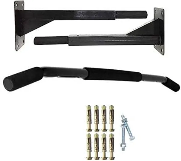 Black_Wall_Mounted_Pull_Up_Bar/Chin_Up_Bar(Black)_for_Home