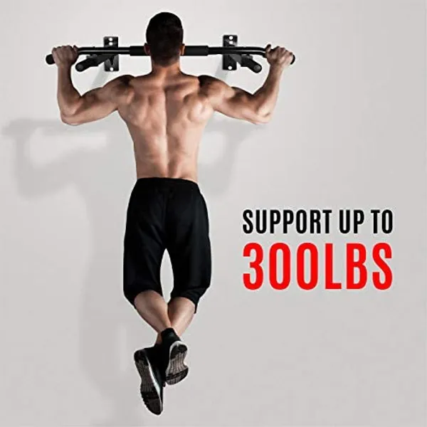 Black_Wall_Mounted_Pull_Up_Bar/Chin_Up_Bar(Black)_for_Home