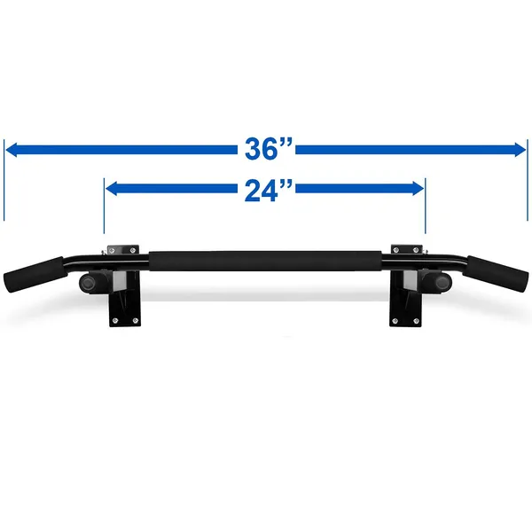 Black_Wall_Mounted_Pull_Up_Bar/Chin_Up_Bar(Black)_for_Home