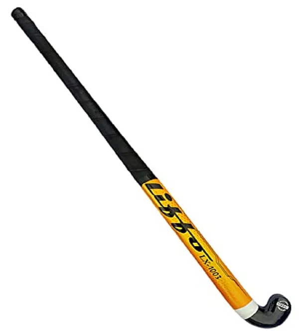 Yellow_LX-1003_Solid_Wooden_Hockey_Sticks_For_Men_And_Women_Practice_And_Beginner_Level_(Yellow)