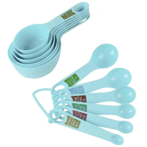 Sky_Blue_Measuring_Cup_&_Spoons_for_Baking_12_PCs,_Cooking,Cake_Kitchen_Measuring_Spoon_(Plastic)