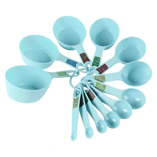 Sky_Blue_Measuring_Cup_&_Spoons_for_Baking_12_PCs,_Cooking,Cake_Kitchen_Measuring_Spoon_(Plastic)