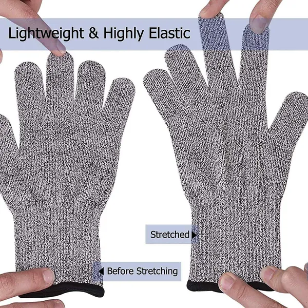 Anti_Cut_Resistant_Level_5_Protection_with_Elastic_Hand_Fitting_Safety_Gloves_(Free_Size,_Grey,_1_Pair)(Rubber,_pack_of)