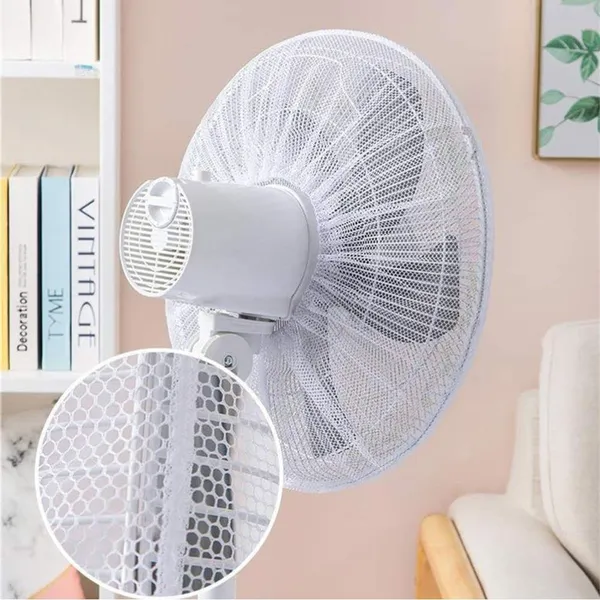 FreshDcart_Dust-proof_Finger_Protector_Fan_Cover_|_Anti-pinch_Hand_Protective_Cover_Net_Washable_Fan_Mesh_Cover_for_Electric_Fan_Table_Fan_(White_Pack_of_1)
