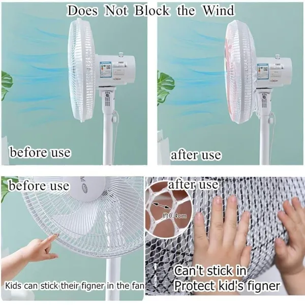 FreshDcart_Dust-proof_Finger_Protector_Fan_Cover_|_Anti-pinch_Hand_Protective_Cover_Net_Washable_Fan_Mesh_Cover_for_Electric_Fan_Table_Fan_(White_Pack_of_1)