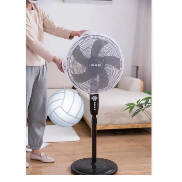 FreshDcart_Dust-proof_Finger_Protector_Fan_Cover_|_Anti-pinch_Hand_Protective_Cover_Net_Washable_Fan_Mesh_Cover_for_Electric_Fan_Table_Fan_(White_Pack_of_1)