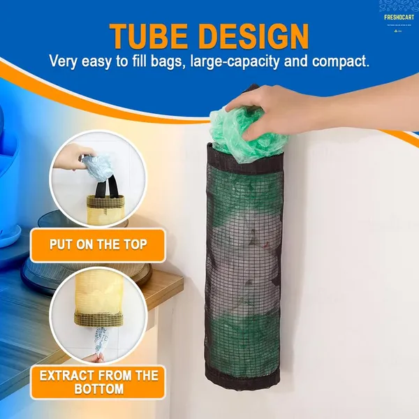 Plastic_Bag_Holder_Foldable_Breathable_Hanging_Trash_Bags_Organizer_for_grocery_bags_garbage_bags_for_Home_and_Kitchen_(Multicolor,Pack_of_1)