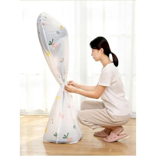 FreshDcart_Universal_Fan_Dust_Cover,_Dust-Proof_&_Waterproof_Electric_Fan_Protector,_Adjustable_Node,_for_Pedestal,_Floor_and_Table_Fans,_(Multicolor,_Pack_of_1)