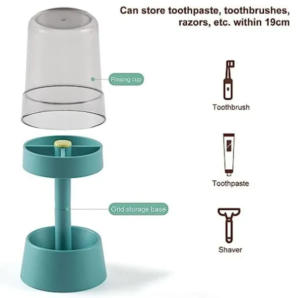 2_in_1_Toothbrush_Holders_|_Toothbrush_Organizer_|_Multifunctional_Toothpaste_Stand_with_3_compartments_&_Cover,_for_Easy_Bathroom_Storage_(Multicolor,_Pack_of_1)