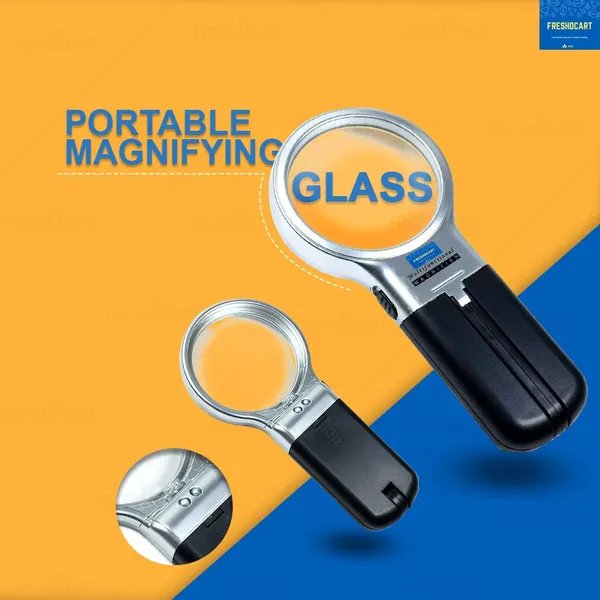 3_in_1_Portable_Magnifying_Lens_3X_High-Powered_Magnification_Hand-Held_Folding_Magnifier_Glass_with_LED_Lights_Stand_and_UV_Protection_for_Reading_A4,_Newspaper,_Soldering,_map