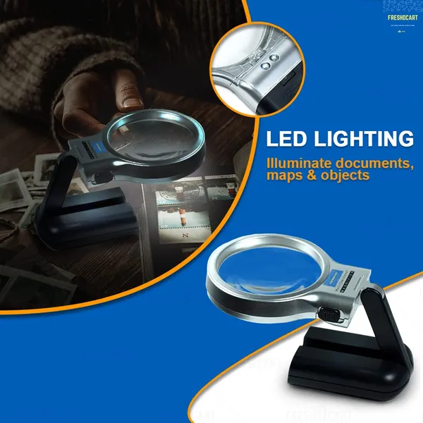 3_in_1_Portable_Magnifying_Lens_3X_High-Powered_Magnification_Hand-Held_Folding_Magnifier_Glass_with_LED_Lights_Stand_and_UV_Protection_for_Reading_A4,_Newspaper,_Soldering,_map