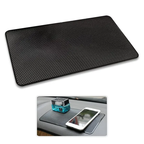 Rubber_Mat_Car_Dashboard_Anti_Slip_Car_Pad_Mobile_Phone_Holder_Non_Slip_Dashboard_Mat_Anti_Skid_Grip_Mount_For_All_Smartphone,Keychain(Black,Pack_of_1)(19_X_12-Small)