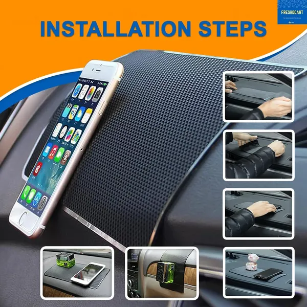 Rubber_Mat_Car_Dashboard_Anti_Slip_Car_Pad_Mobile_Phone_Holder_Non_Slip_Dashboard_Mat_Anti_Skid_Grip_Mount_For_All_Smartphone,Keychain(Black,Pack_of_1)(19_X_12-Small)