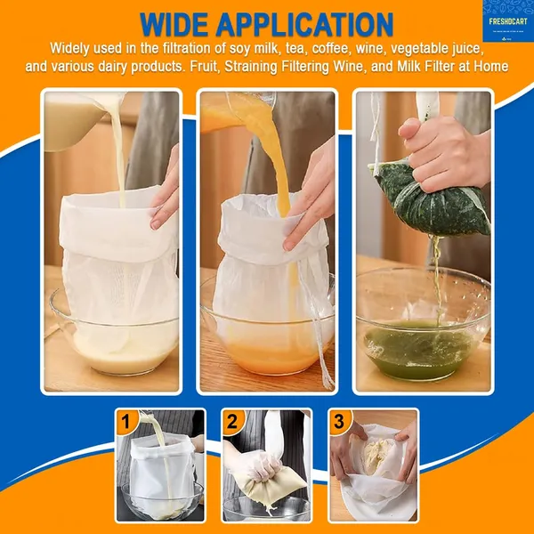Nut_Milk_Bag_|Nylon_Filter_Cloth_|_Milk_Filter_Bag_|_Cheese_Cloth_Bag_for_Straining_Juice_as_Strainer,_Spice_Bag,_Paneer,_Curd,_Cheese,_Sprouting_Beans.White_(Pack_of_3)