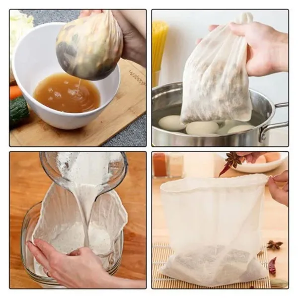 Nut_Milk_Bag_|Nylon_Filter_Cloth_|_Milk_Filter_Bag_|_Cheese_Cloth_Bag_for_Straining_Juice_as_Strainer,_Spice_Bag,_Paneer,_Curd,_Cheese,_Sprouting_Beans.White_(Pack_of_3)